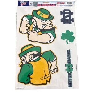 WINCRAFT SPORTS NCAA ULTRA DECALS FIGHTING IRISH NOTRE DAME. New